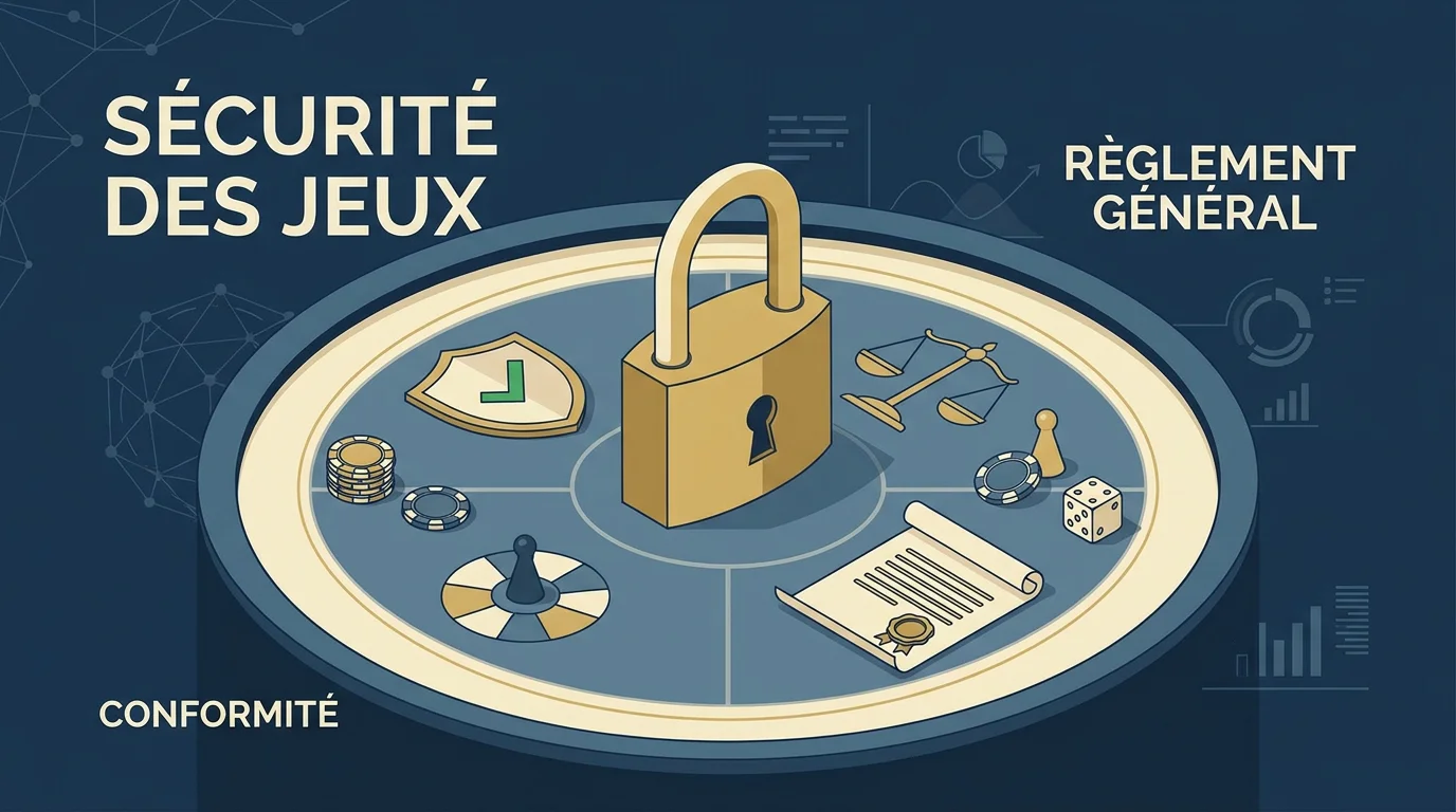 Symboles de sécurité et de réglementation pour les casinos en ligne en France