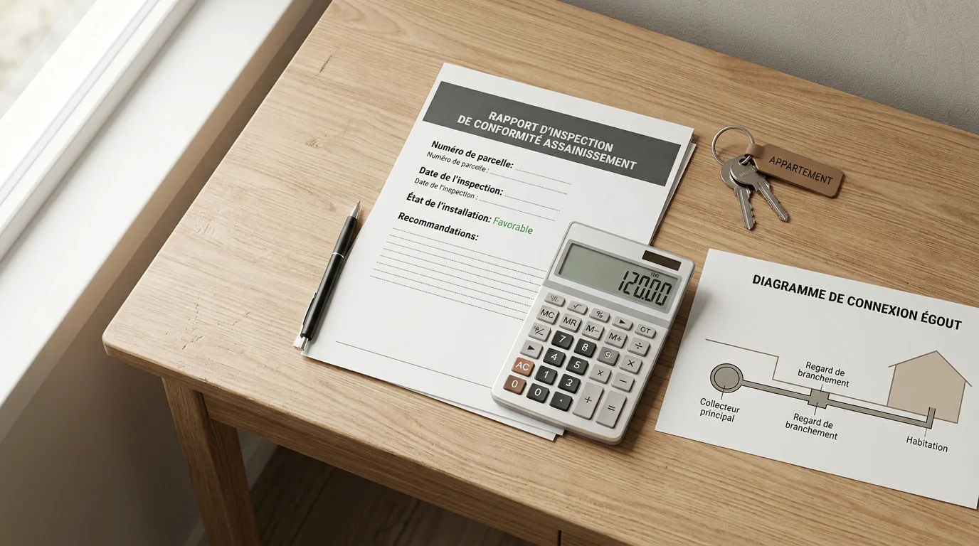 Rapport de conformité et documents de préparation d'une vente immobilière