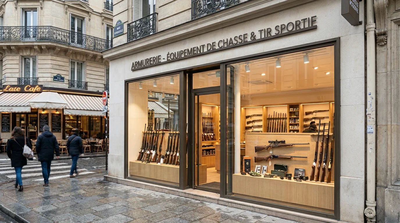 Sites de vente d'armes à feu et accessoires réputés en France