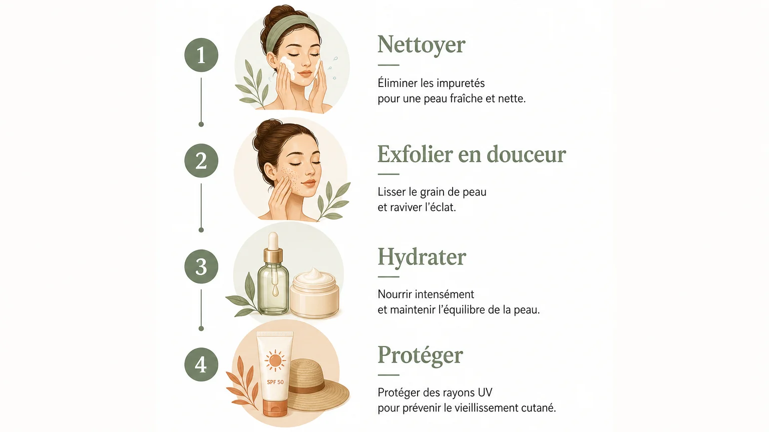 Checklist en quatre étapes pour utiliser un appareil facial à domicile