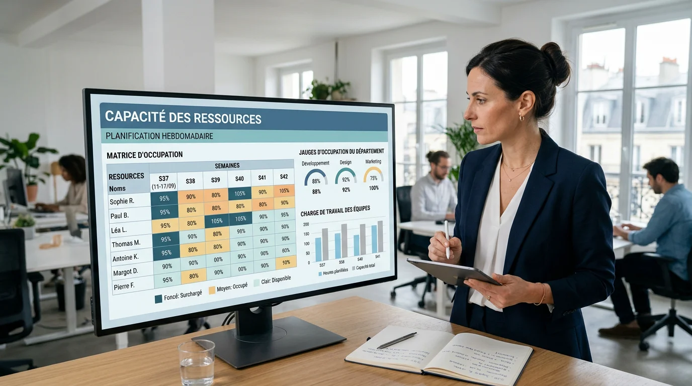 Logiciel de plan de charge : le guide complet 2026