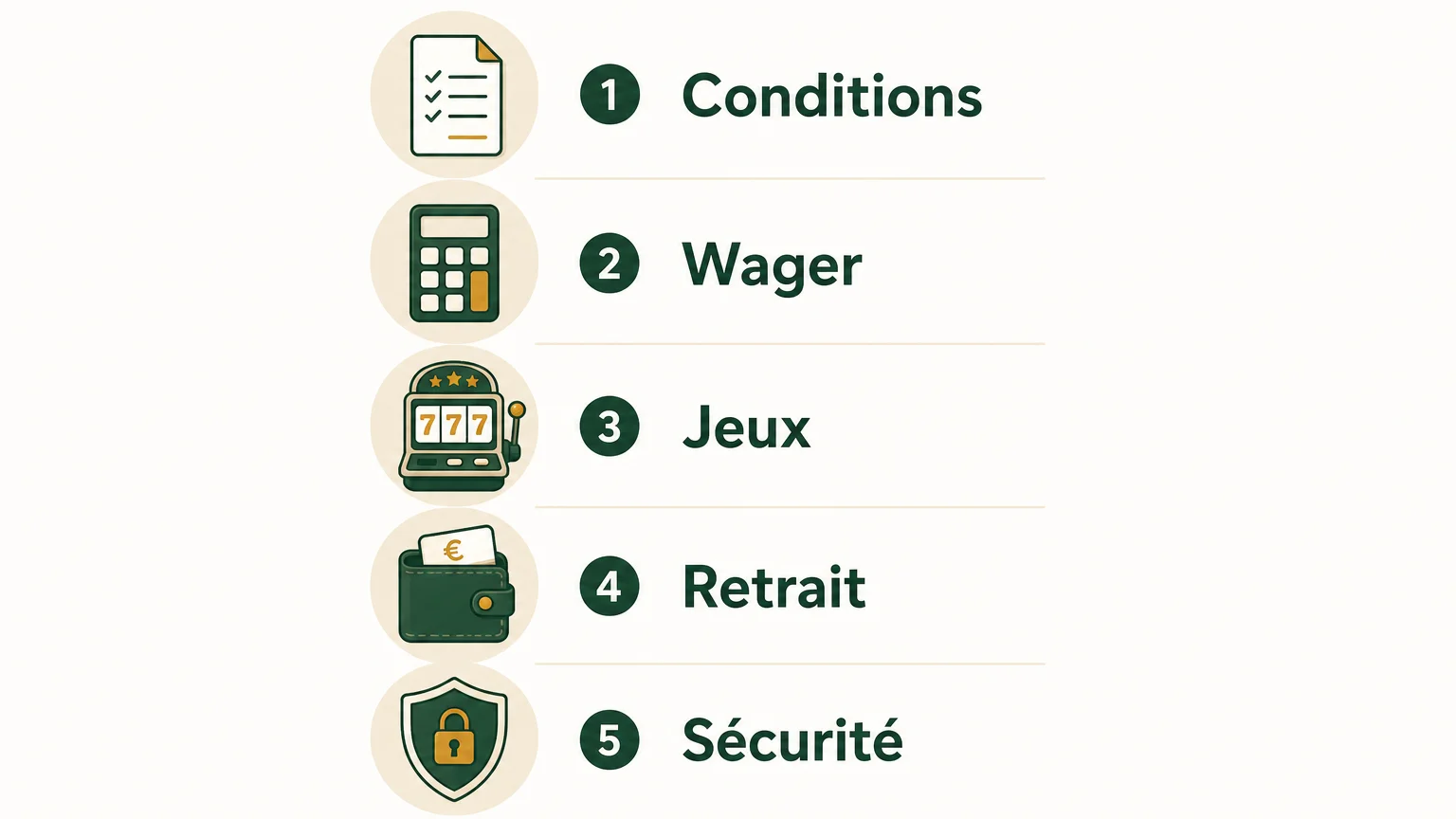 Checklist pour évaluer un bonus sans dépôt crypto