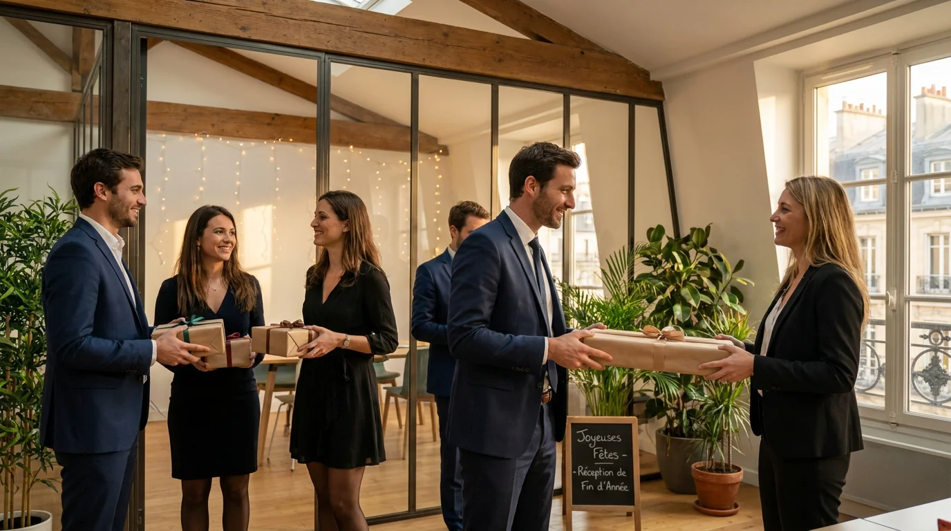 Cadeau de fin d'année en entreprise : le guide complet 2026