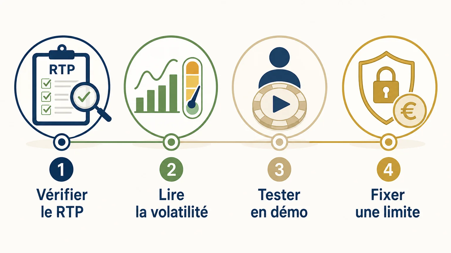 Checklist des étapes pour choisir une machine à sous avec prudence