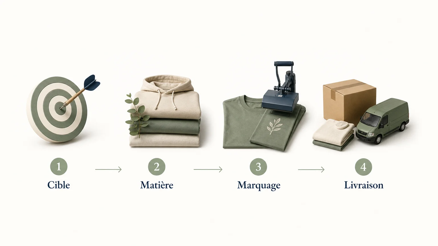 Checklist des critères pour choisir un textile publicitaire