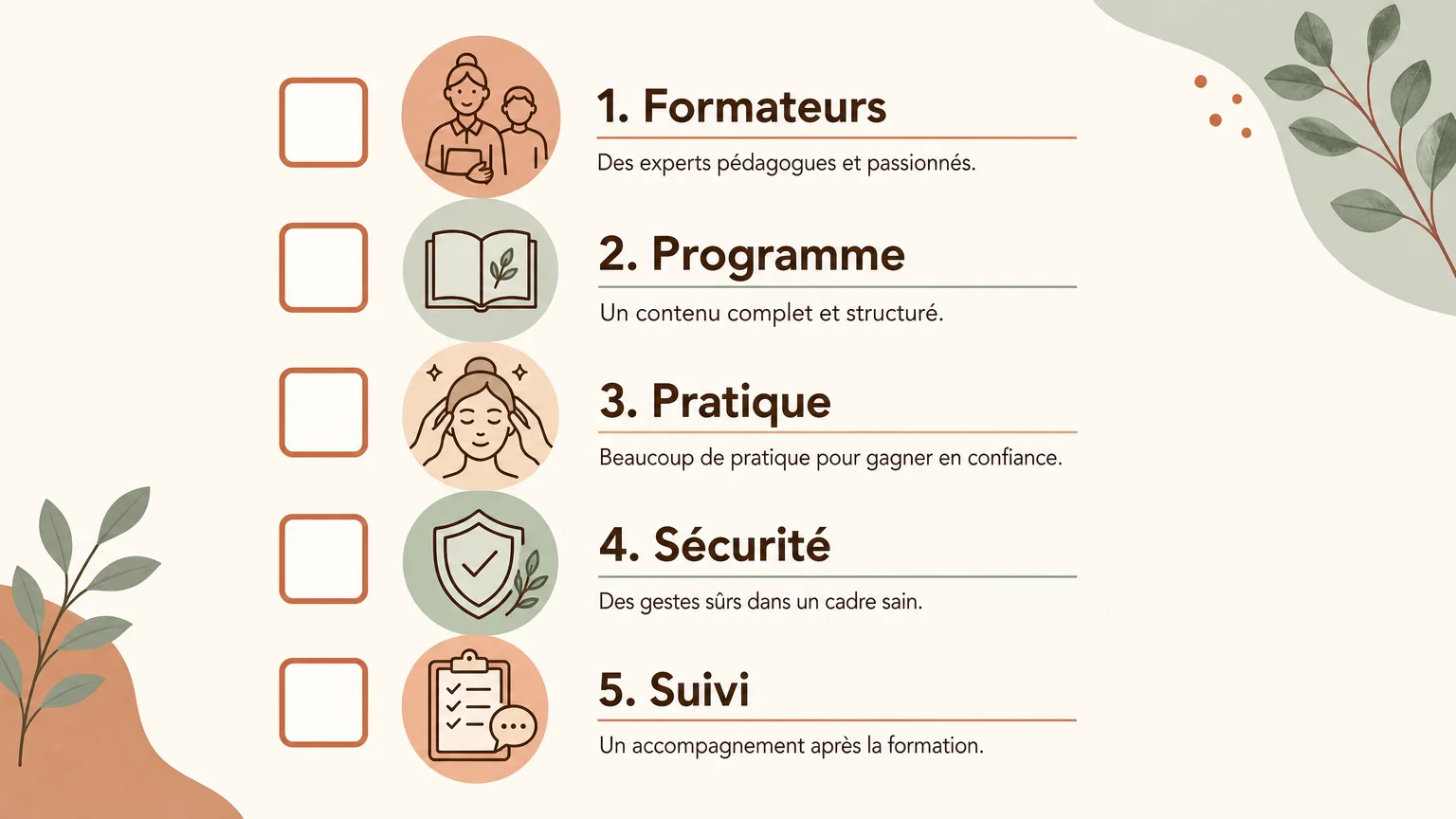 Checklist pour vérifier la qualité d’un centre Head Spa