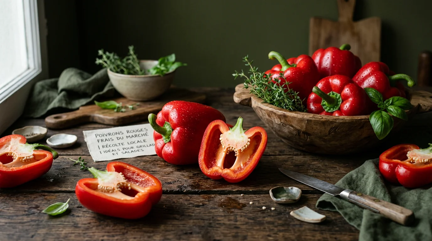 Poivron rouge : bienfaits, nutrition et idées en cuisine