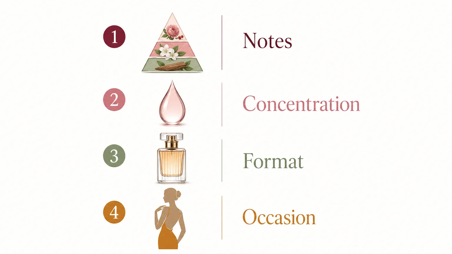 Checklist pour choisir une fragrance selon ses notes, son format et son occasion
