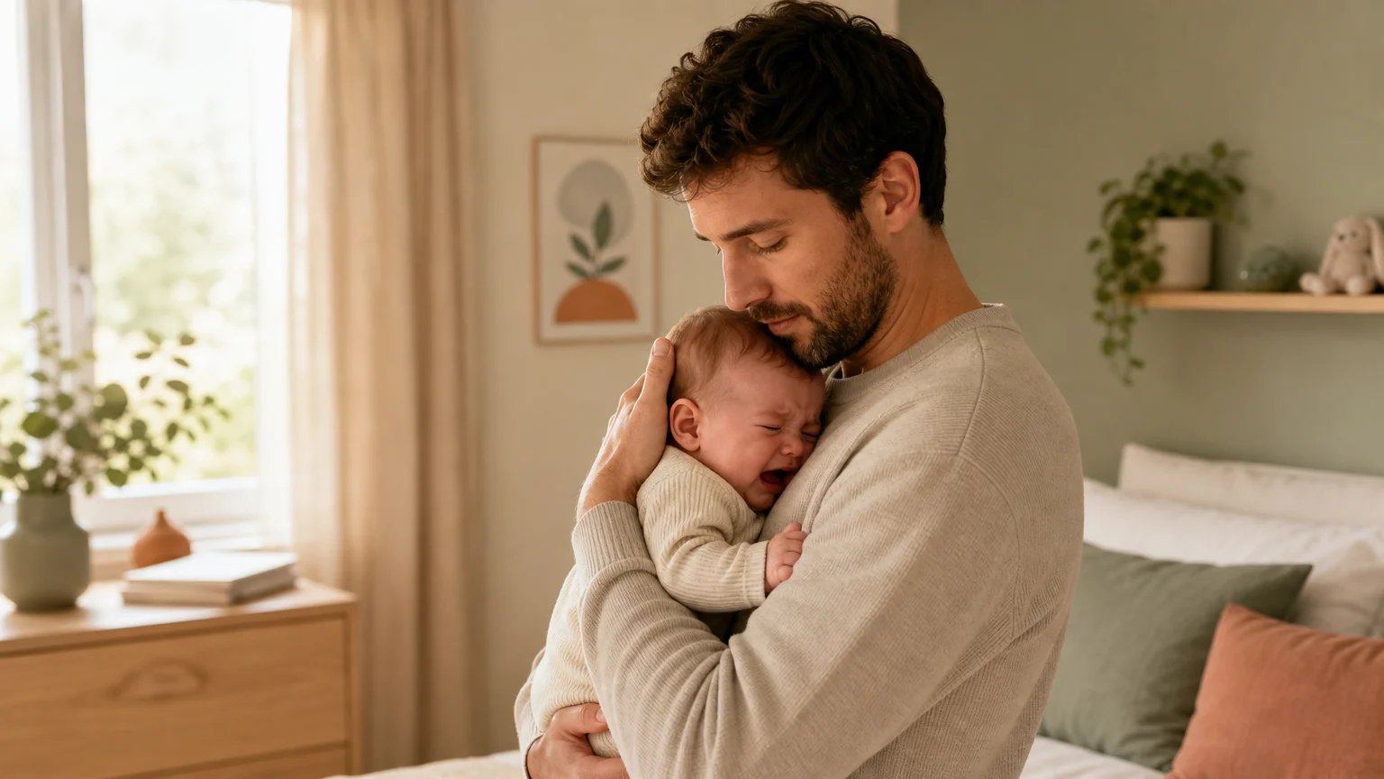 Laisser pleurer bébé : conséquences et bons réflexes