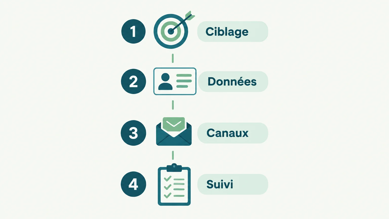 Checklist of four criteria for choosing sales prospecting software