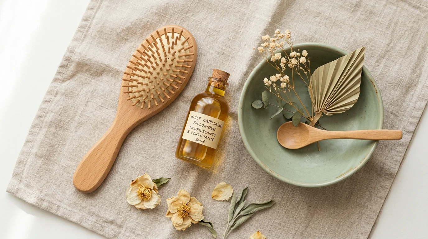 Accessoires pour un rituel capillaire japonais à la maison