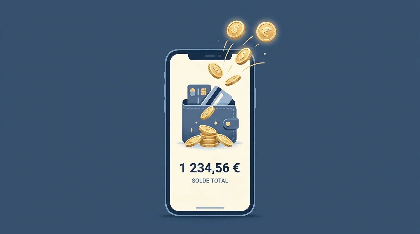 Illustration d'un bonus sans dépôt encaissable sur smartphone