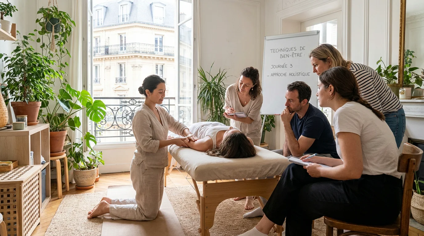 Atelier de formation en présentiel pour praticiens du développement personnel