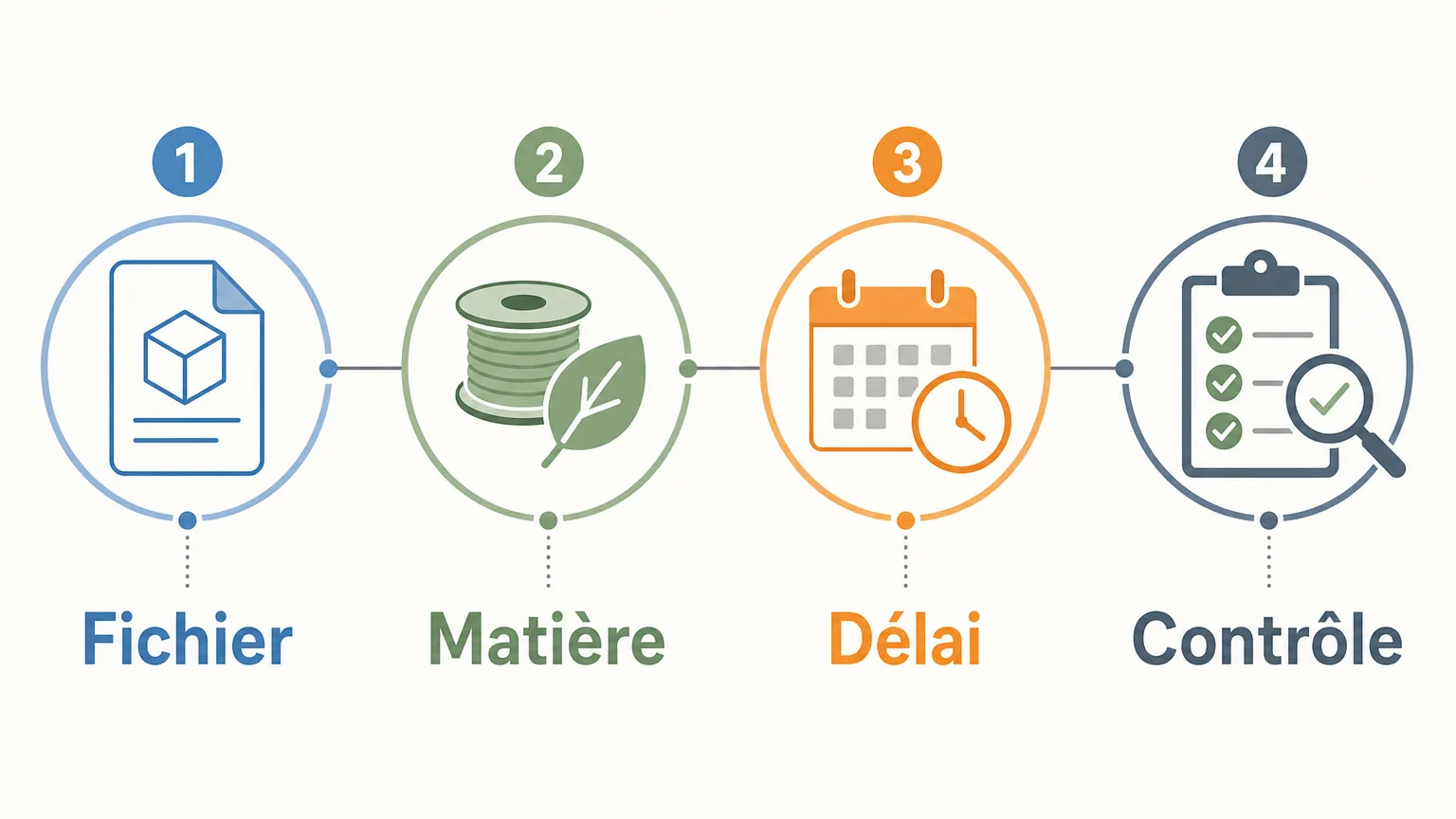 Checklist pour choisir un service d’impression 3D
