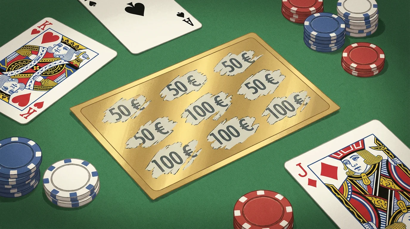 Blackjack FDJ : règles, probabilités et gains du jeu à gratter