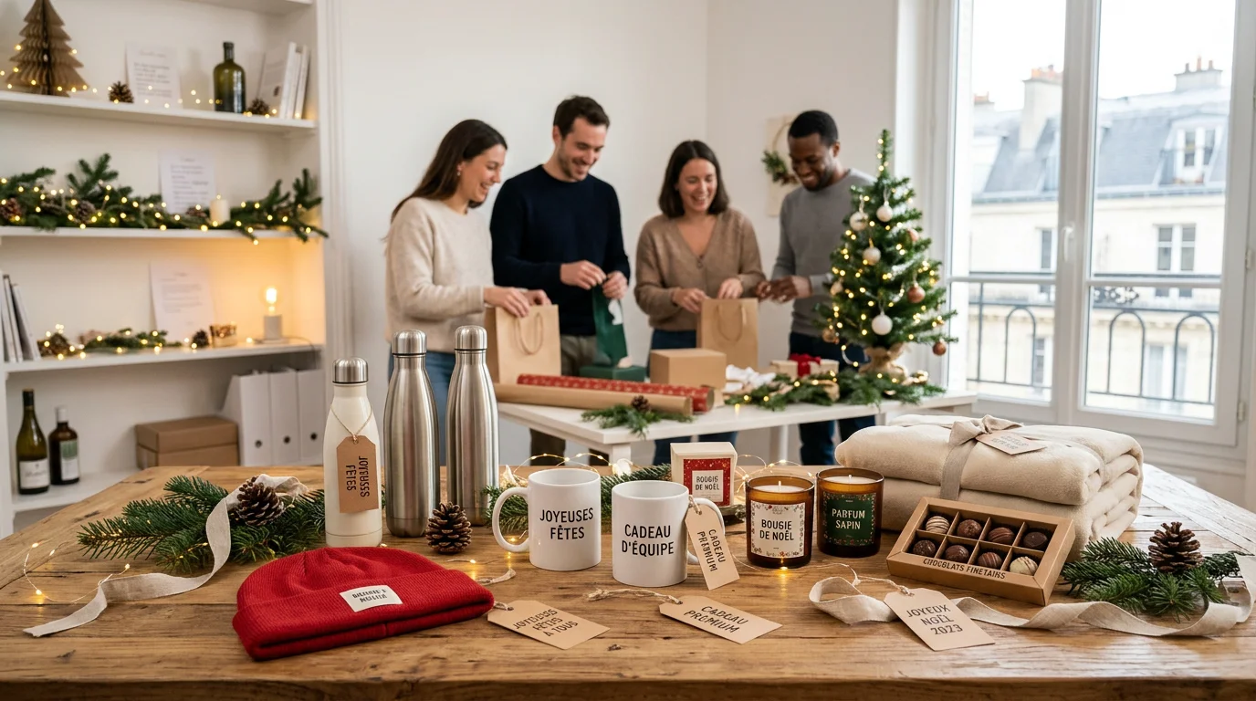 Objets publicitaires de Noël : le guide entreprise 2026