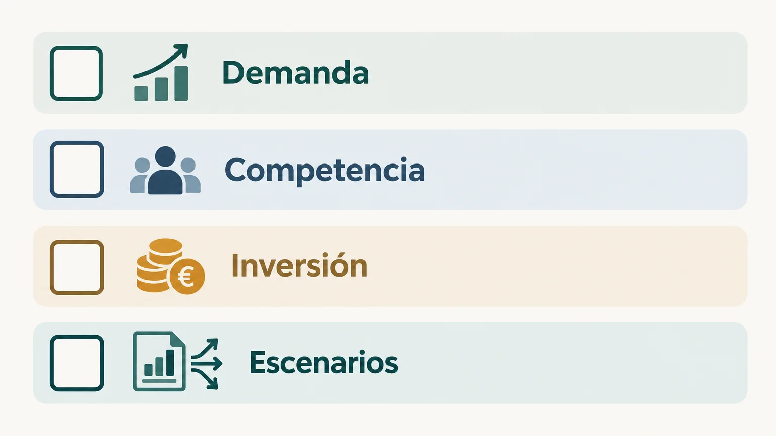 Cuatro criterios para comparar estudios de viabilidad hotelera