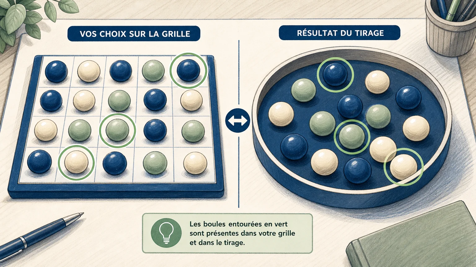 Combinaisons au Keno : calculer les probabilités sans biais