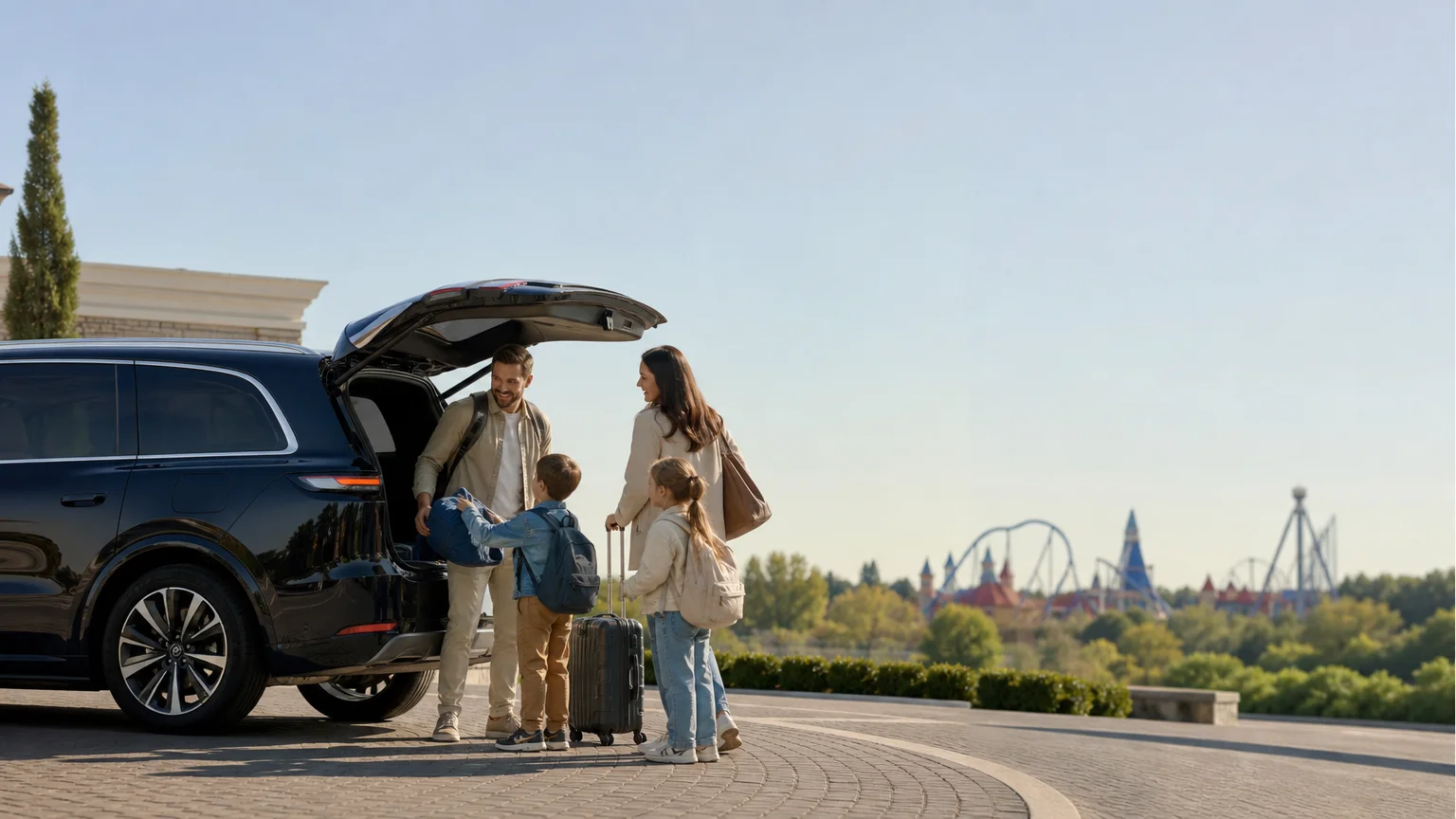 Top 5 des taxis vers les parcs d’attractions à Paris en 2026