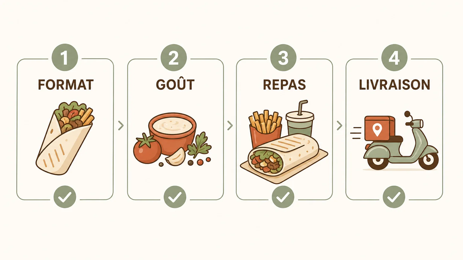 Checklist pour choisir une boisson de 33 cl selon le repas