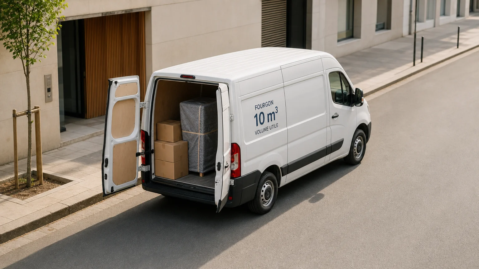 Location utilitaire 10 m3 : guide pratique à Courbevoie
