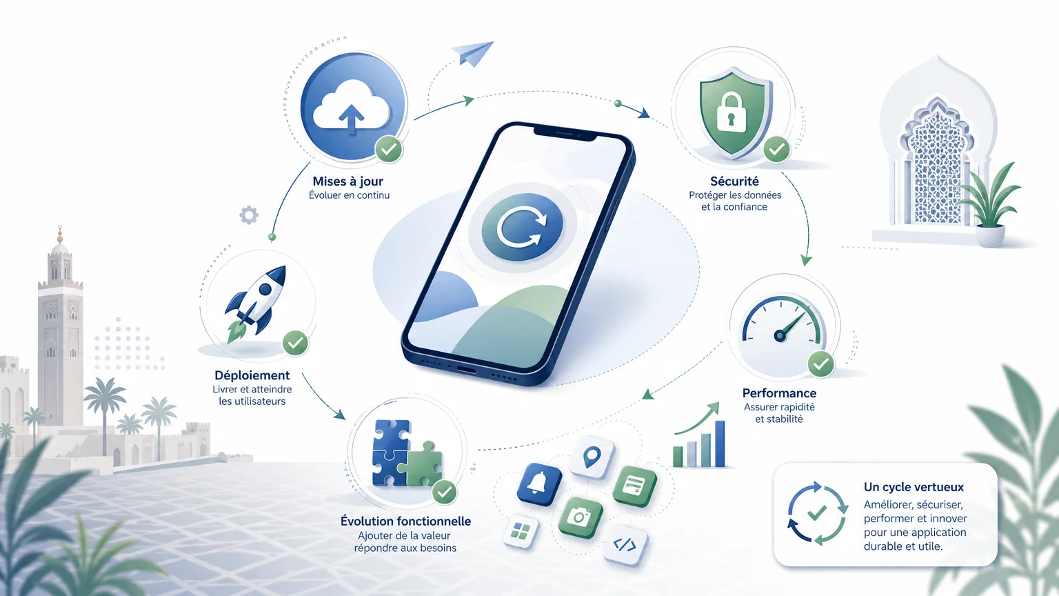 Maintenance application mobile : guide complet au Maroc 2026