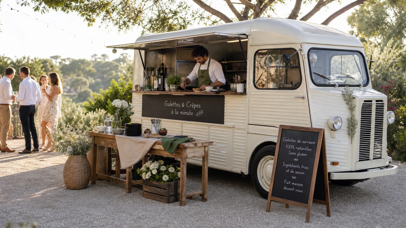Food truck à domicile à Marseille : le guide 2026