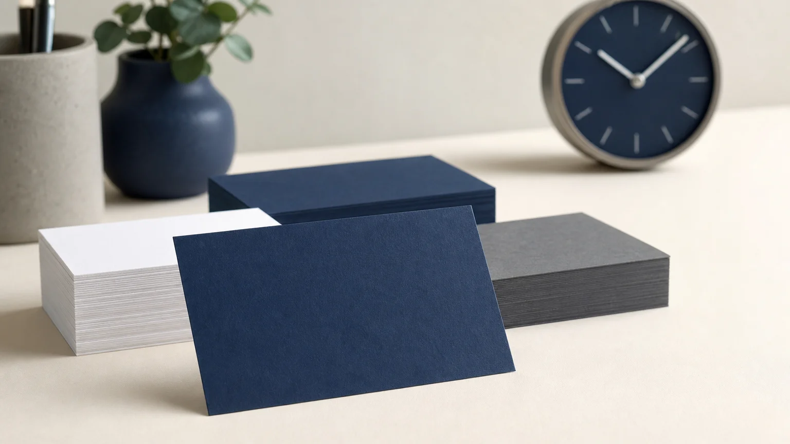 Cartes de visite professionnelles : qualité et délai court