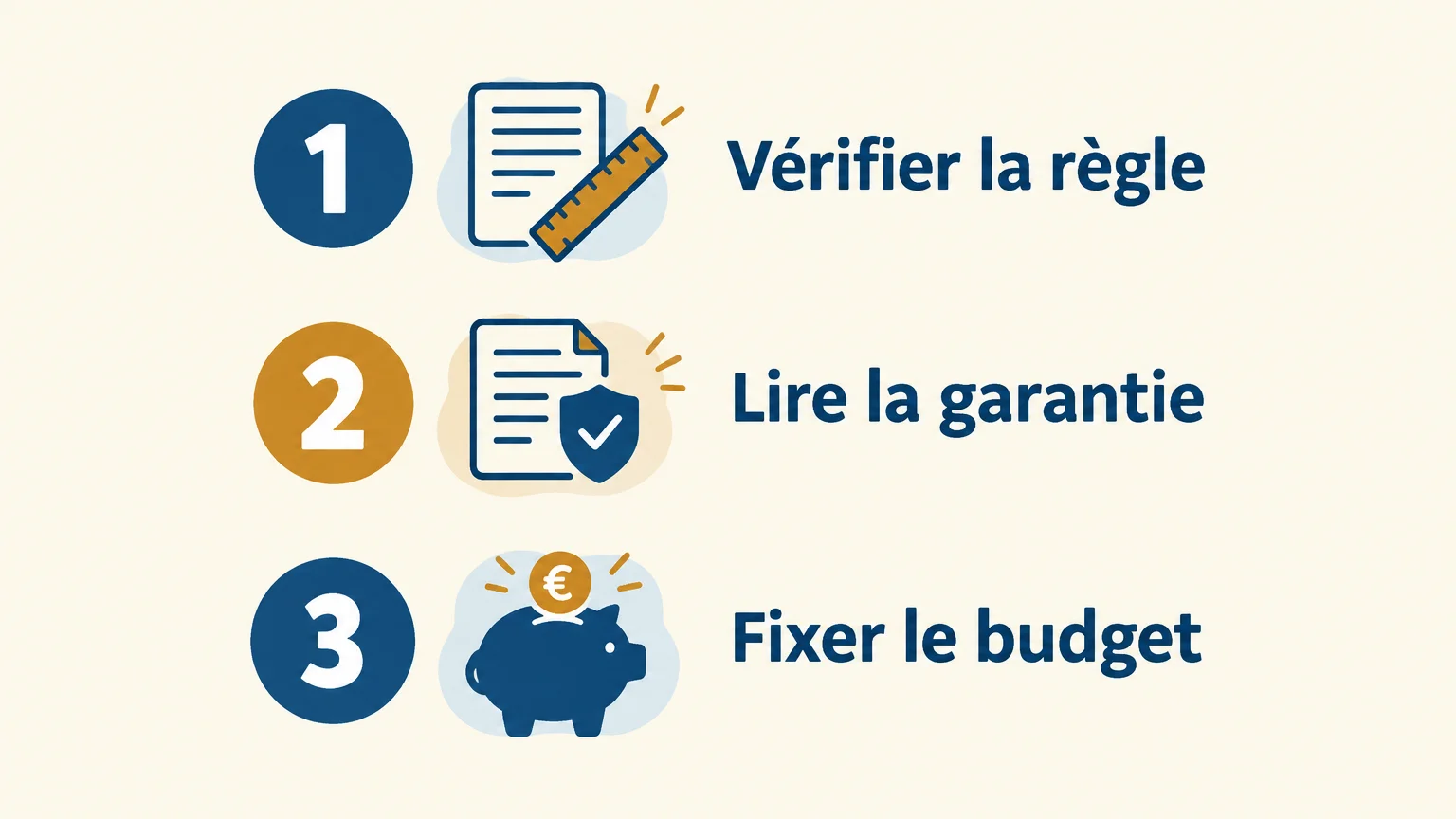 Checklist pour vérifier les règles, la garantie et le budget d’un système réducteur Keno