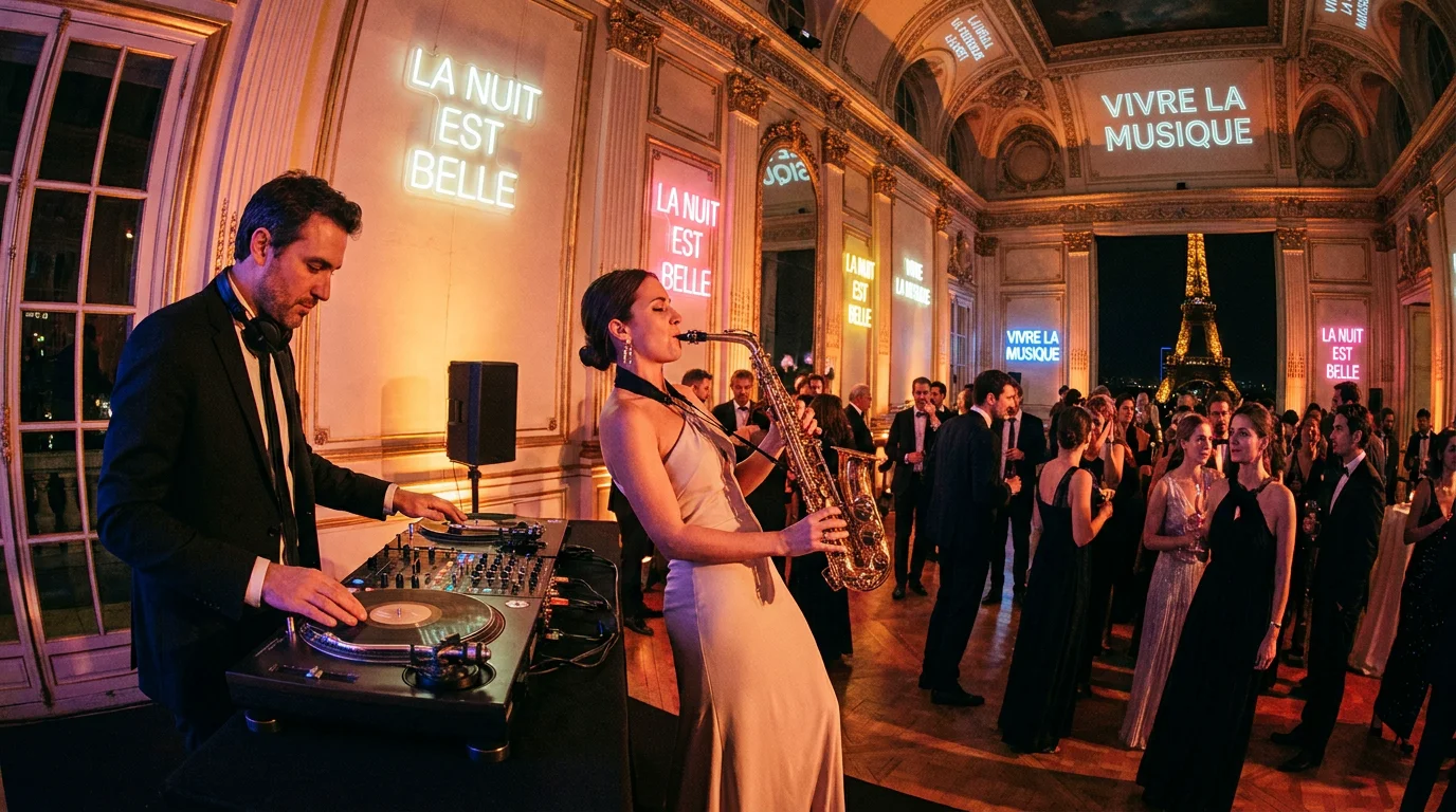 DJ et saxophoniste : le duo idéal pour sublimer vos événements