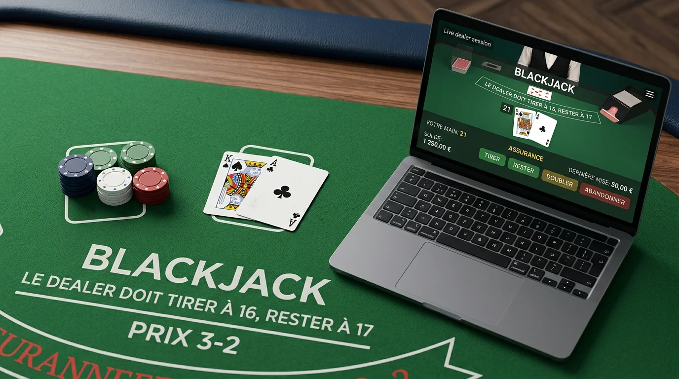 Blackjack en ligne sans argent : guide pour jouer gratuit