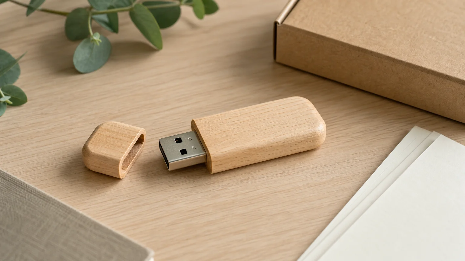 Clé USB personnalisée écologique : guide B2B complet 2026