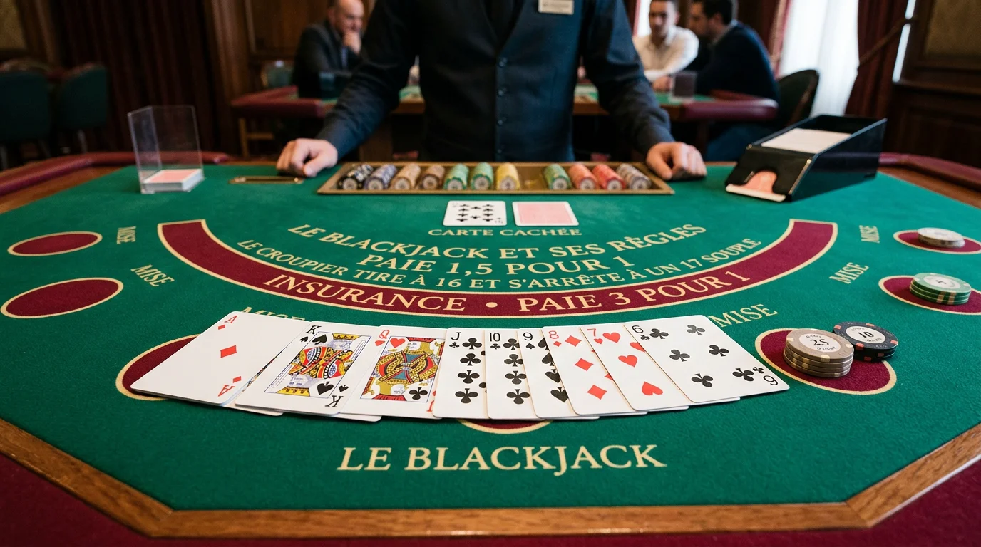 Valeur des cartes au blackjack : le guide complet 2026