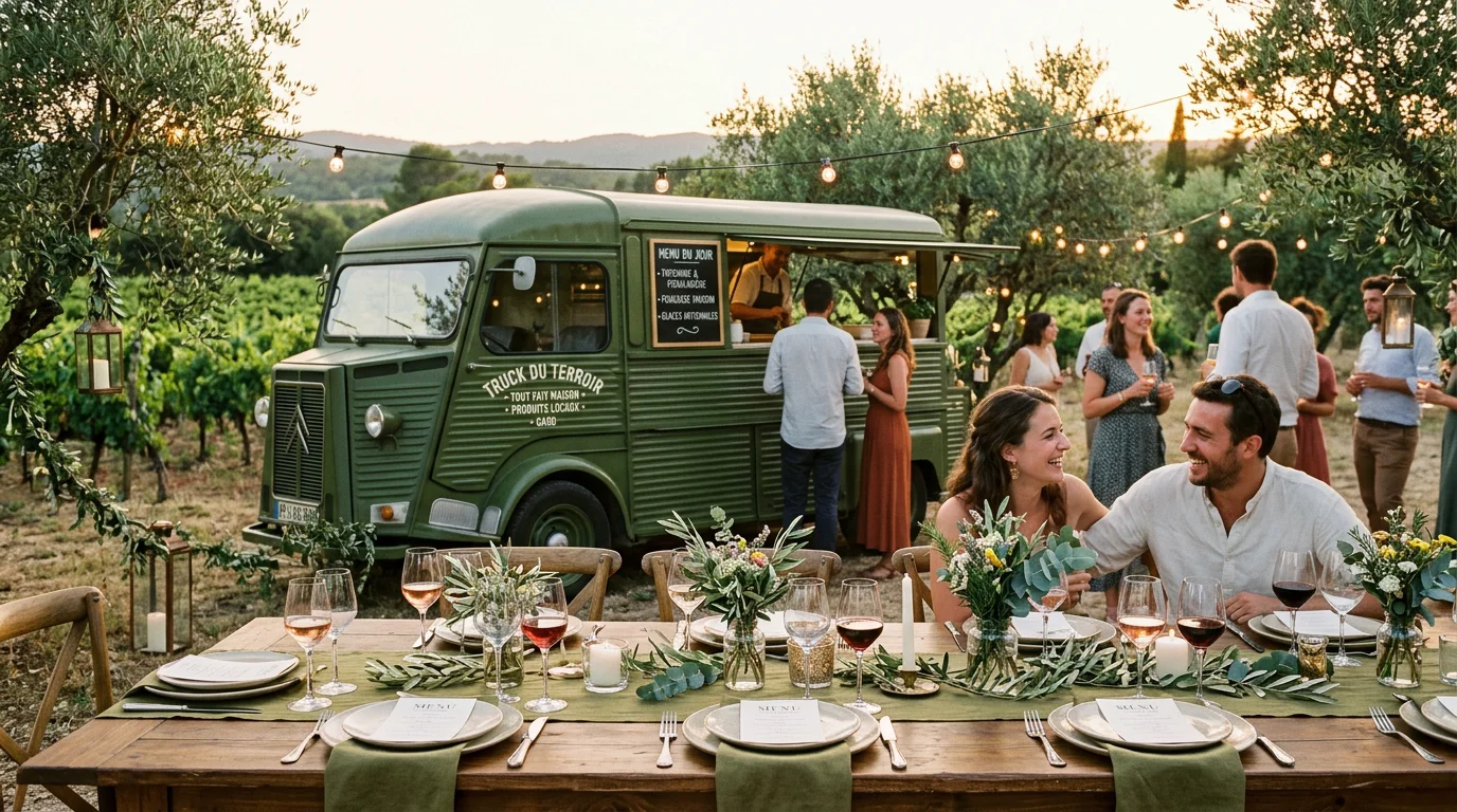 Food truck mariage dans le Gard : notre guide complet 2026