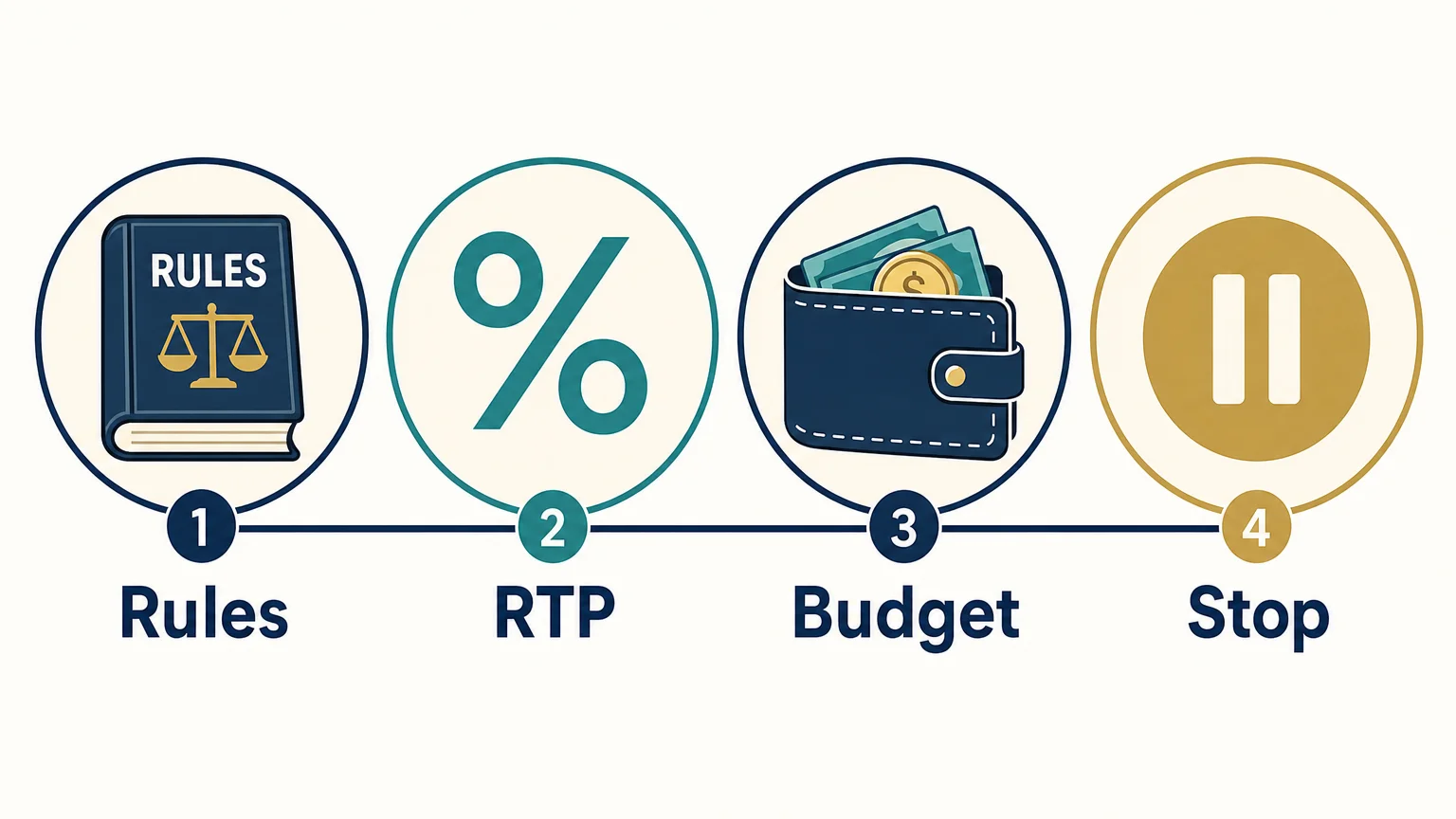 Checklist for choosing casino games by rules, RTP, budget, and stop limits
