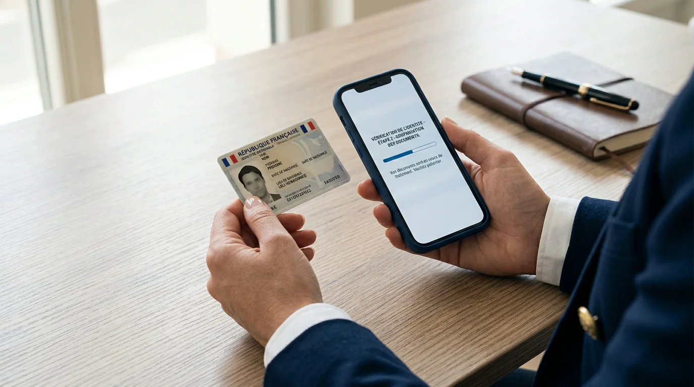 Vérification d'identité KYC avant un retrait de casino en ligne