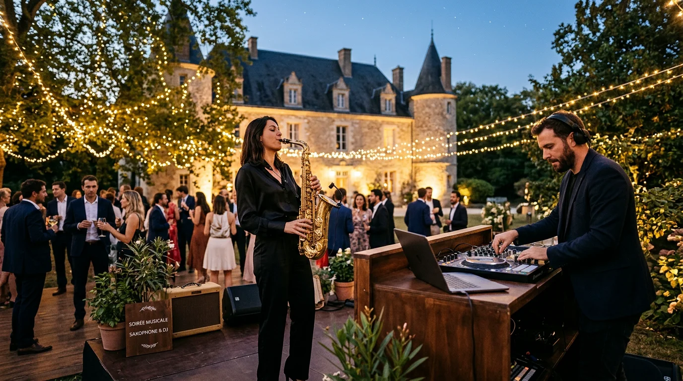 Saxophoniste et DJ : le duo idéal pour sublimer vos événements