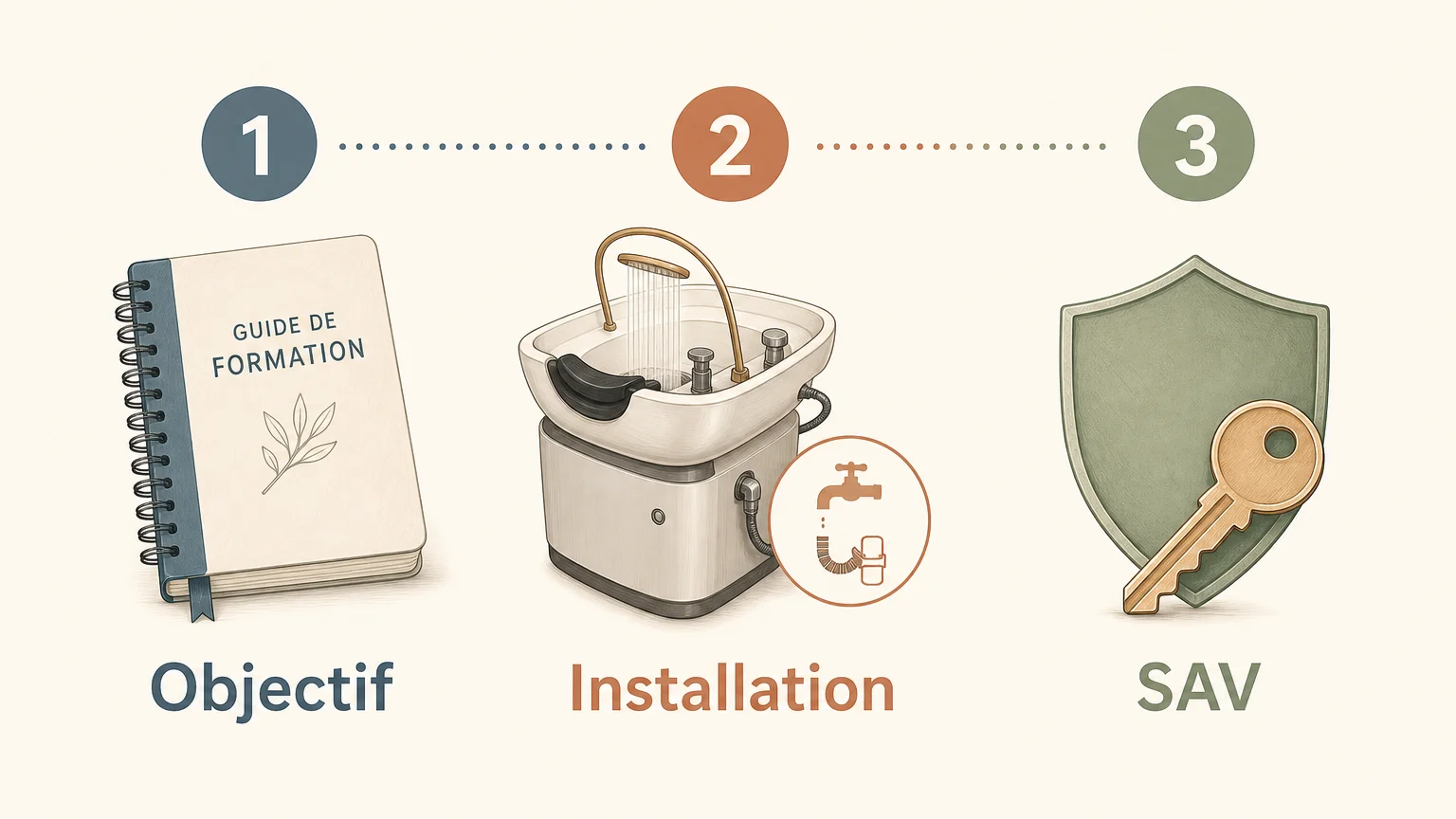Checklist en trois étapes pour choisir une formation ou un équipement Head Spa