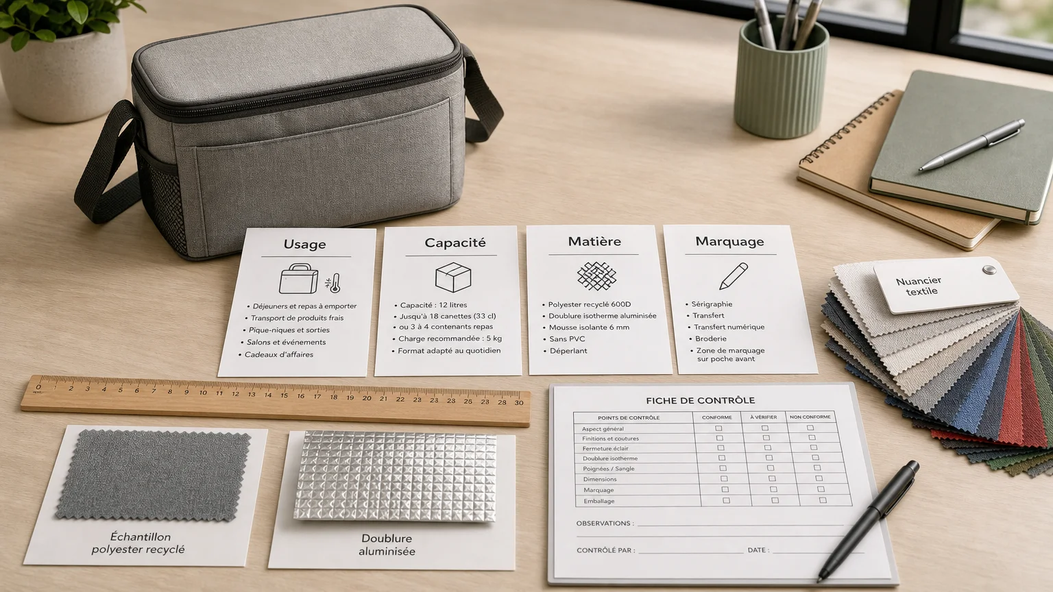 Critères de sélection d’un sac isotherme publicitaire personnalisé