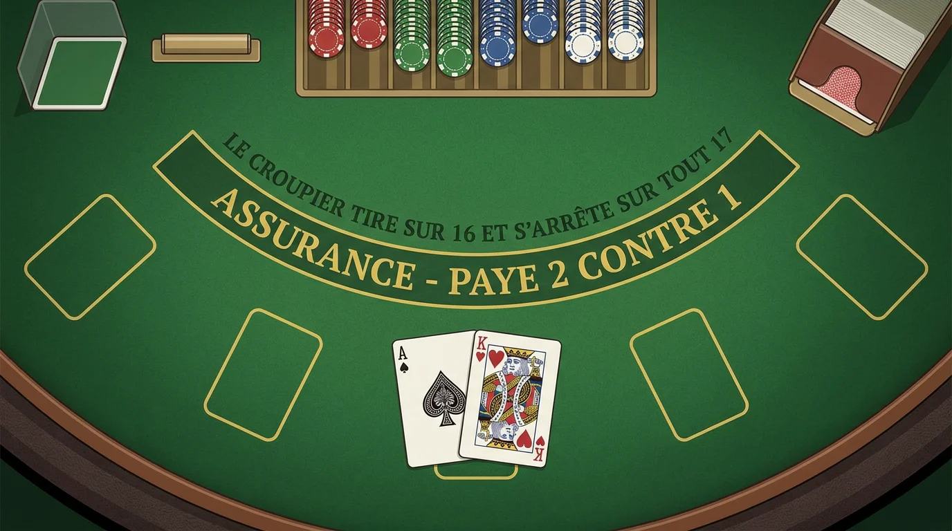 Règles du black jack : guide complet pour bien débuter