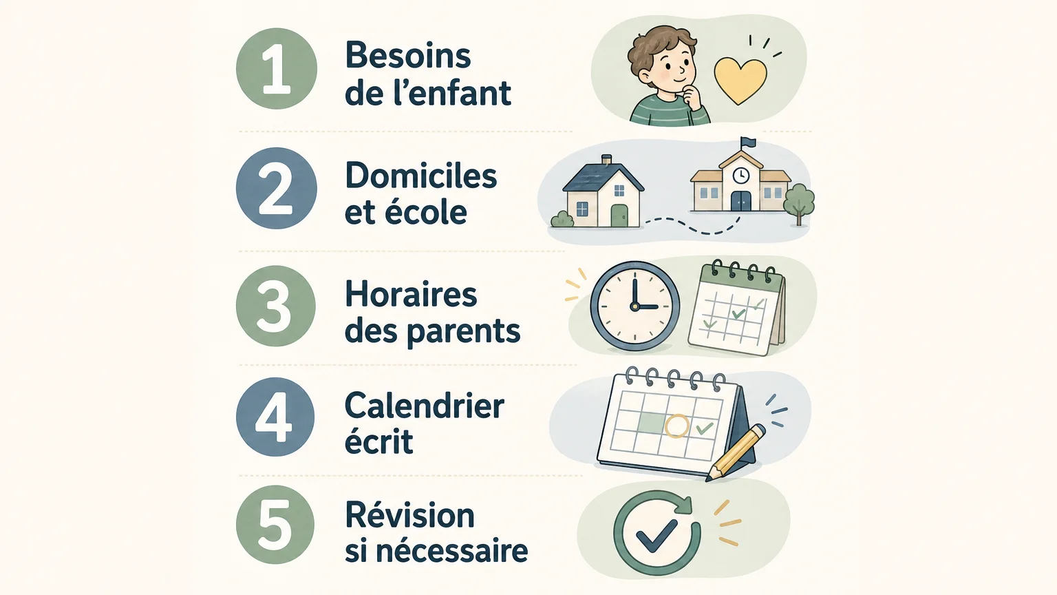 Checklist des critères à vérifier avant de choisir un mode de résidence