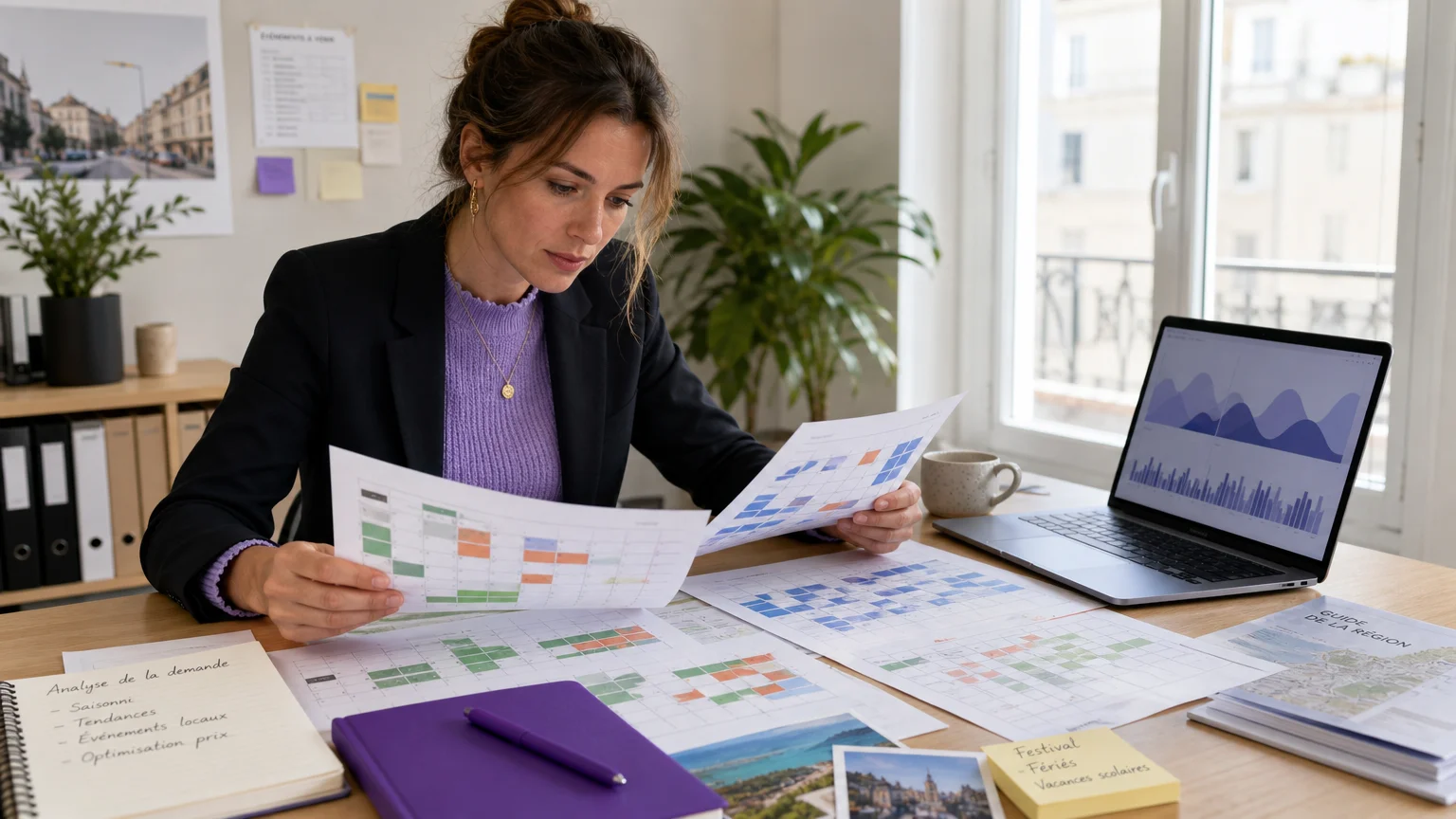Gestion d’un calendrier de prix pour une location saisonnière