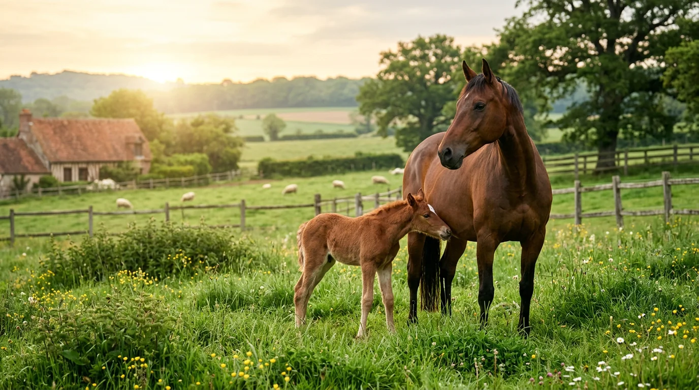 Calendrier de gestation de la jument : durée et étapes clés
