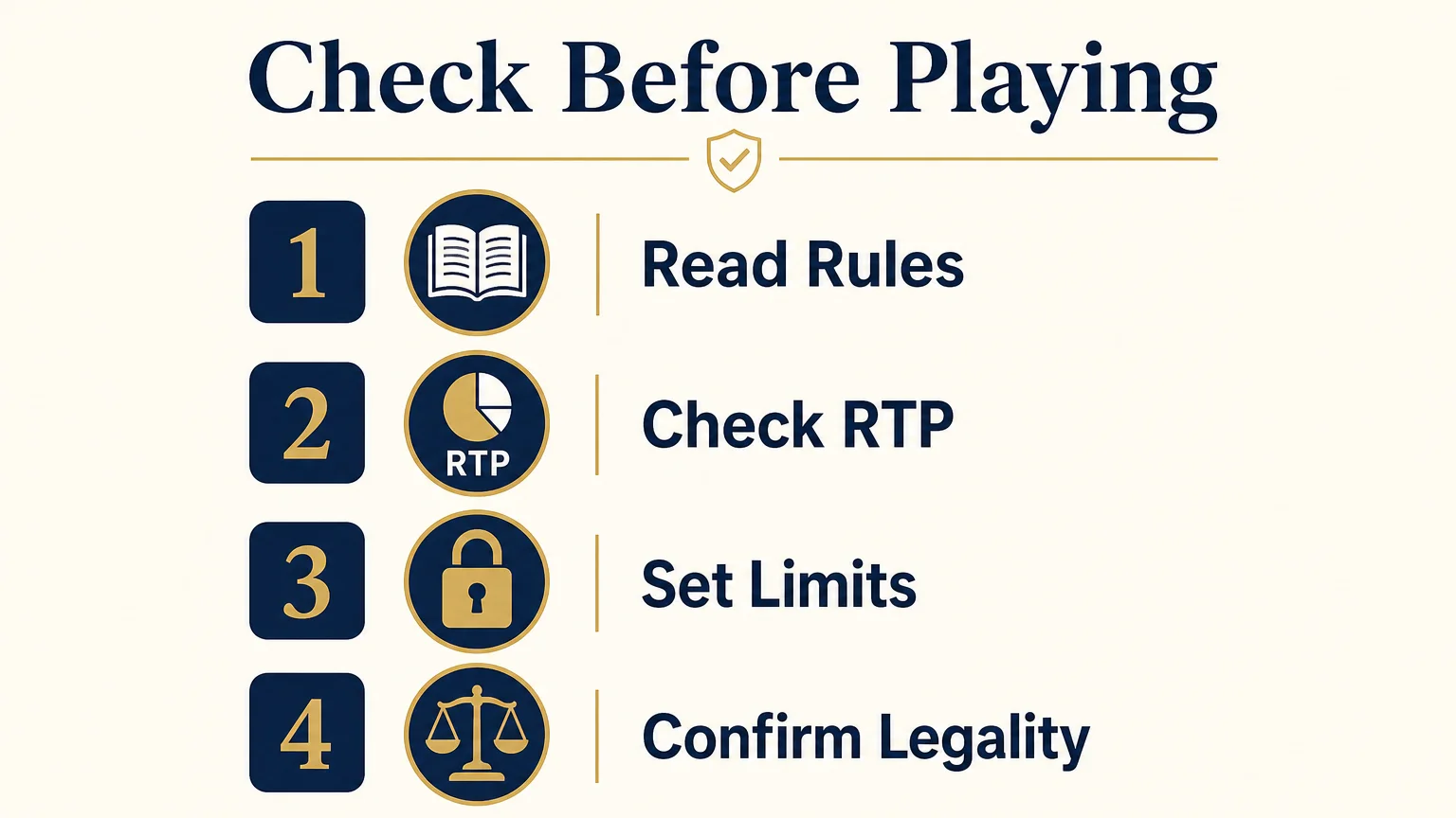 Checklist for reviewing a slot before real-money play