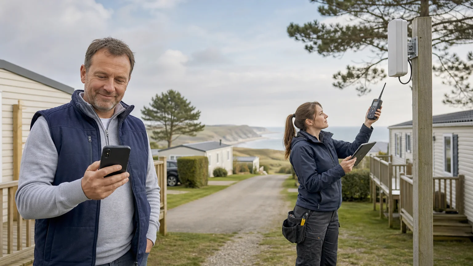 Installation Wi-Fi pour camping professionnel : guide 2026