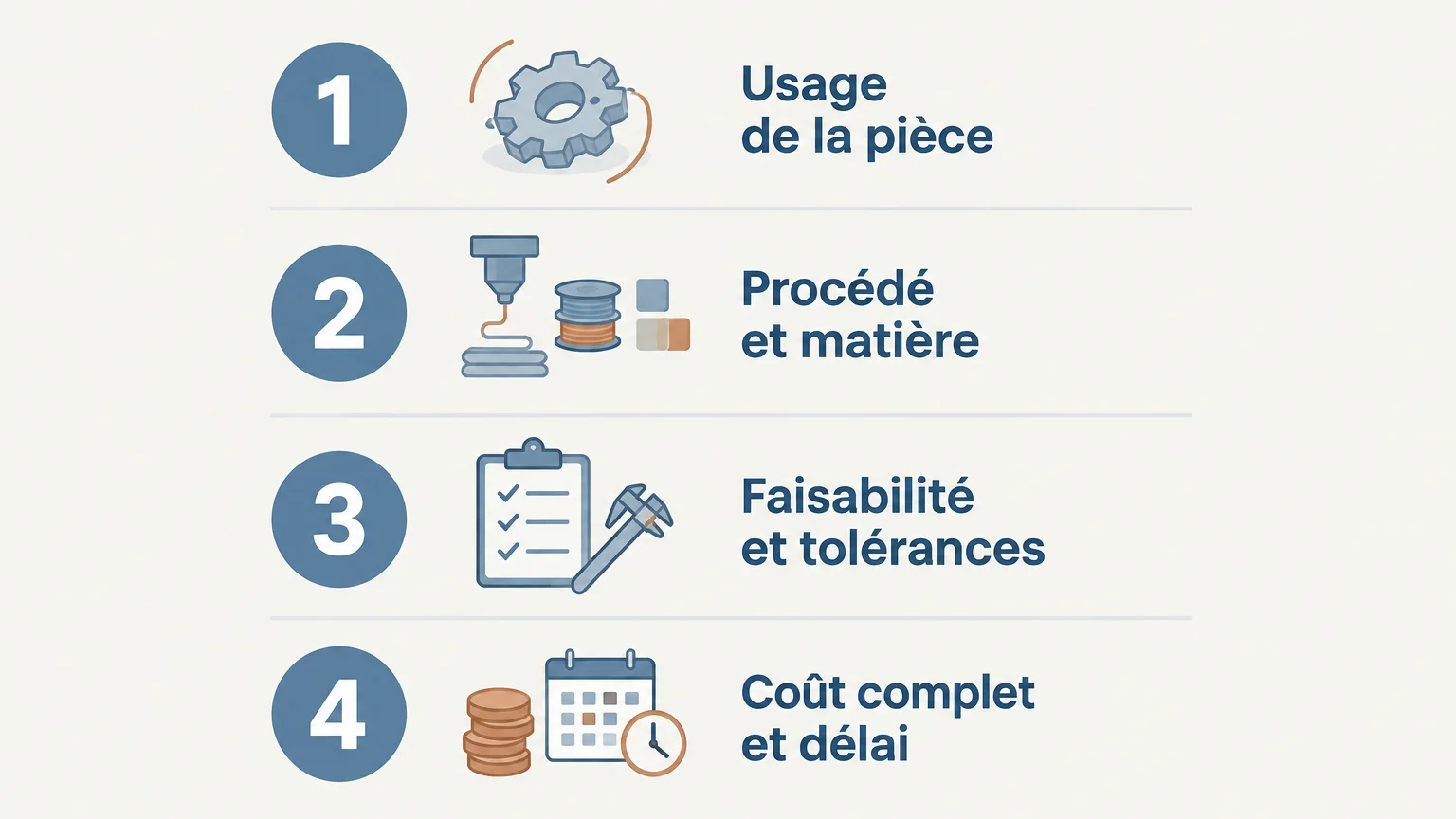 Quatre critères pour choisir un service d’impression 3D professionnel
