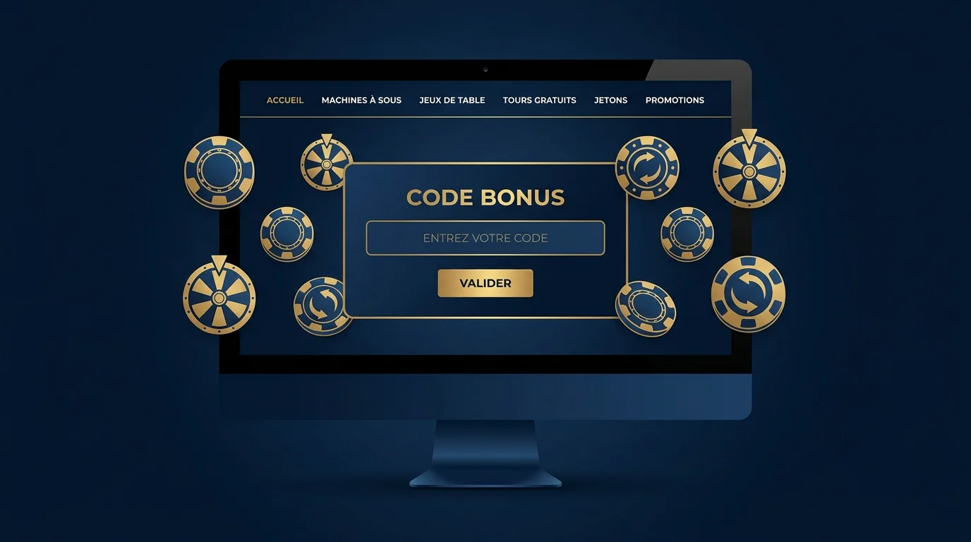Codes bonus sans dépôt pour casino en ligne : guide complet