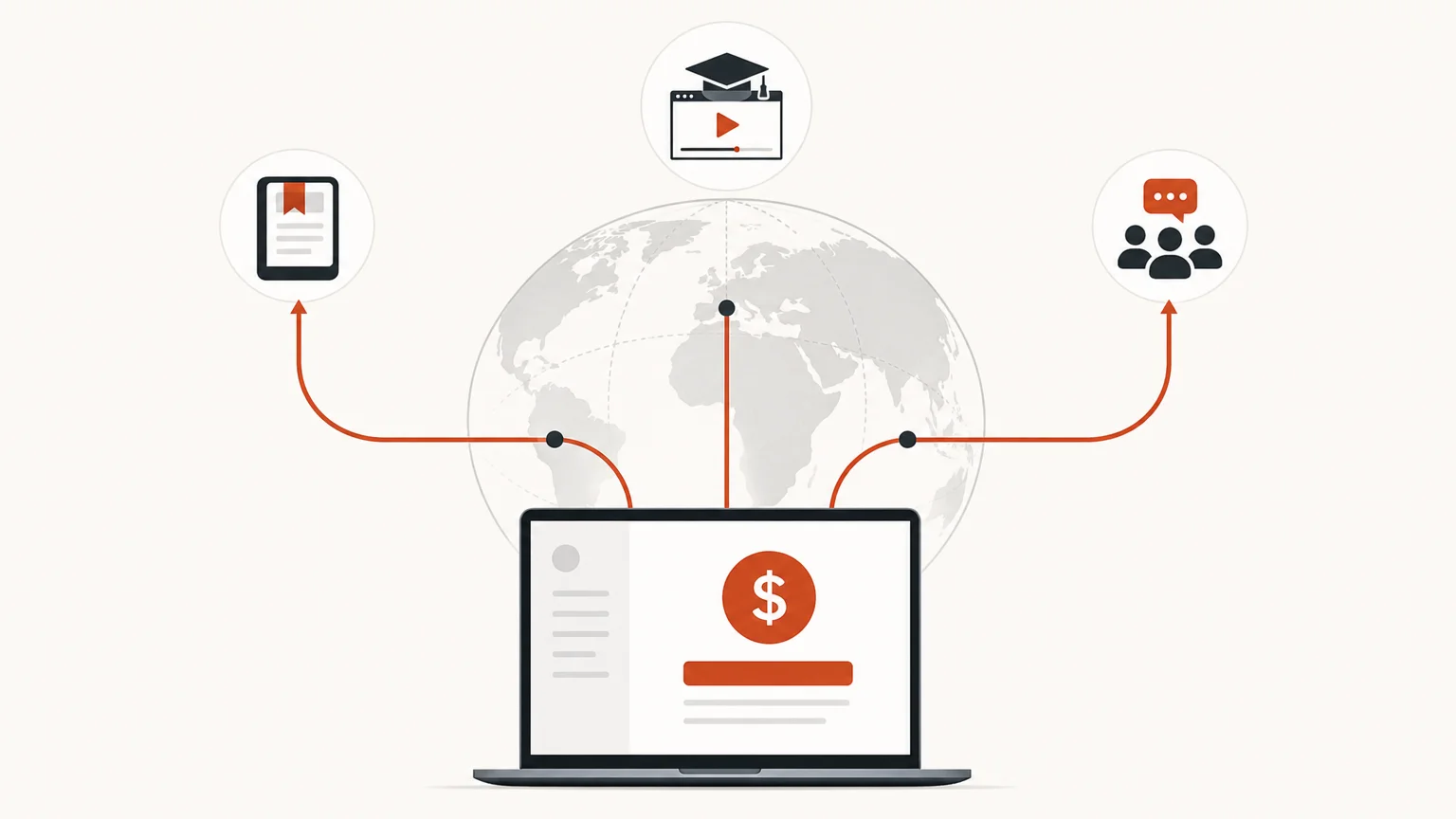 Payment infrastructure for a global digital creator