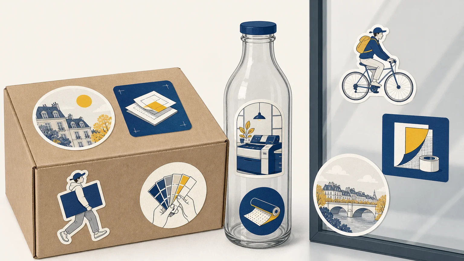 Impression de sticker personnalisé : guide pratique 2026