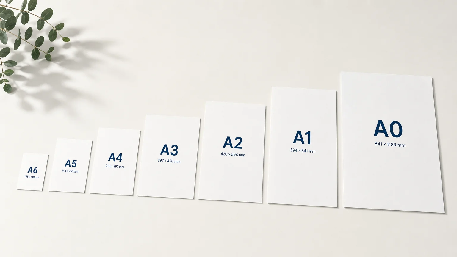 Impression en ligne A6 à A0 : formats, usages et conseils